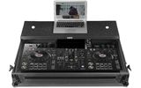 UDG Ultimate Flight Case Pioneer XDJ-RX3 Black Plus Laptop & Wheels