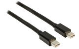 Cable Mini DisplayPort macho - Mini DisplayPort macho de 3,00 m en color negro