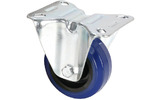 Adam Hall Hardware 372071 - Castor 80 mm con rueda azul