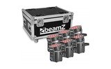 BeamZ BBP60 Conjunto Focos, 6pcs en Flightcase con cargador