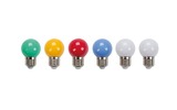 Bombillas LED - diferentes colores - 10 uds