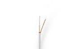 Cable Coaxial - Minicoaxial - 50,0 m - Caja de Regalo - Blanco - Nedis CSBG4005WT500