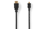Cable de Alta Velocidad HDMI™ con Ethernet - Conector HDMI™ - Conector Micro HDMI™ - 1,5 m