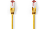 Cable de Red CAT6 S/FTP - RJ45 Macho - RJ45 Macho - 5,0 m - Amarillo - Nedis CCGP85221YE50