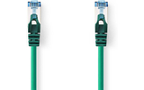 Cable de Red CAT6a SF/UTP - RJ45 Macho - RJ45 Macho - 0,5 m - Verde - Nedis CCGP85320GN05