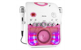 Fenton SBS20W Karaoke Machine with CD-G White/Pink
