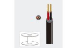 Bobina cable redondo 2x1.5mm negro 100m