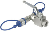 Showtec CO2 3/8 Q-lock release valve