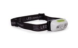 Linterna frontal con LED y sensor encendido/apagado - Recargable