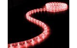 Manguera luminosa con LEDs color Rojo 45M