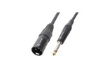 Cable XLR macho-Jack 6.3 mono 8.0m