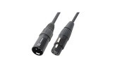PD Connex Cable XLR Macho - XLR Hembra 20.0m 7mm Negro