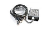 PD Connex Stage Snake 12-in 4-out XLR 15 metros