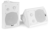Power Dynamics BGB50 Indoor/Outdoor Active Speaker Set with BT 5.25" 100W White