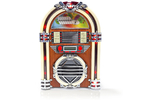Radiogramola de Sobremesa - Radio FM/AM y Reproductor de CD - 3 W - Marrón
