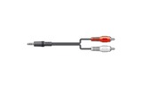 Cable Jack stereo 3,5 a 2 x Macho RCA, 1.2m