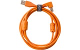 UDG Ultimate Cable USB 2.0 A-B - Naranja - Acodado 3 metros