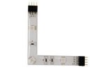 MÓDULO LEDs FLEXIBLE RESISTENTE INTEMPERIE RGB-3LEDs-ÁNGULO