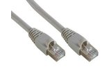 Cable de red FTP, RJ45 apantallado, CAT 5E (100Mbps), 1M