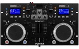 Vonyx CDJ500 Doble reproductor con amplificador CD/MP3/USB/Bluetooth