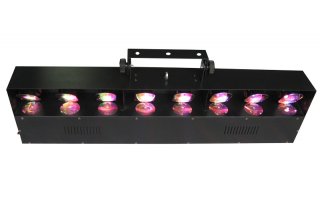 Imagenes de Ibiza Light 8 Scanners LED con DMX