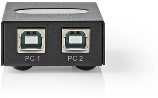 2-Port - USB Switch - Black - Nedis CSWI6002BK
