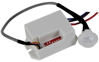 Mini detector de movimientos PIR - para empotrar 12Vdc