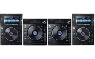 2x Denon DJ SC6000 + 2x Denon DJ LC6000