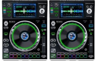 2x Denon DJ SC 5000 Prime