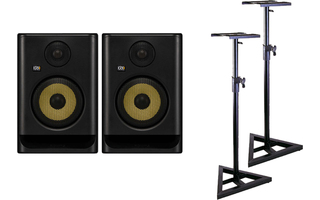 2x KRK RP5 G5 + Soportes de suelo para monitores