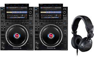 2x Pioneer DJ CDJ 3000 + Technics EAH DJ1200