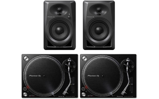 2x Pioneer DJ PLX 500 + DM-40