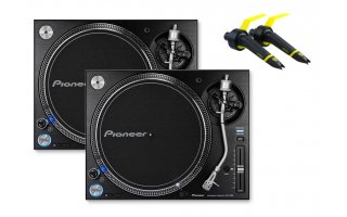 2x Pioneer DJ PLX-1000 + Ortofon Concorde Club MKii Twin