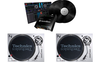 2x Technics SL-1200 Mk7 + Pioneer DJ Interface 2