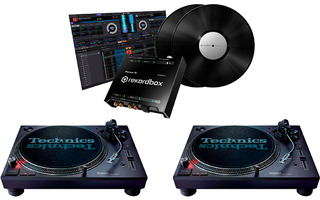 2x Technics SL-1210 Mk7 + Pioneer DJ Interface 2
