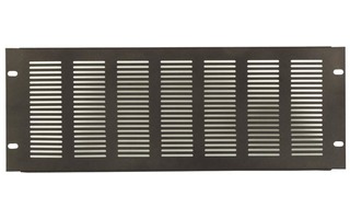 Panel de ventilación para Rack 19" ,  4U , Espesor 1.2mm , Negro