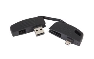 HandiSYNC- APARATO MICRO USB A USB PARA CARGAR Y SINCRONIZAR