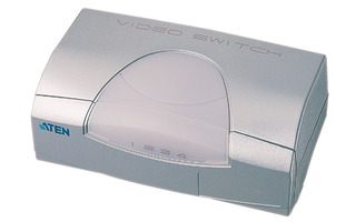 4-Port Conmutador VGA Plata - Aten VS491-AT-G
