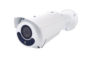 Cámara HD CCTV - HD-TVi para el uso en exteriores - cilíndrica - IR - Lente varifocal motorizada
