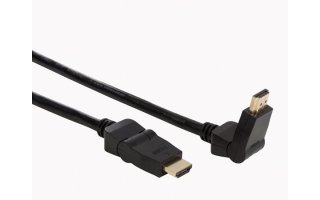 Conector HDMI macho a macho - negro - básico - 0.75 metros