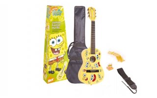 GUITARRA CLASICA JUNIOR BOB ESPONJA CON ACCESORIOS