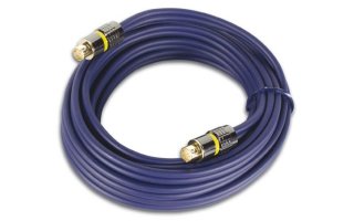 Cable vídeo SVHS, 2 x conector macho Mini-Din de 4 polos, dorado, 0.5m