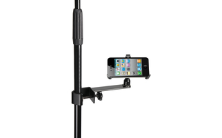 Adam Hall SMS15 - Soporte de micrófono para iPhone4 e iPhone 4S