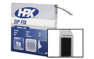 HPX Cinta con cierre de gancho y bucle (bucles) - 20mm x 5m