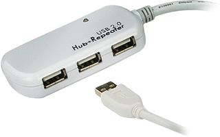 Concentrador USB 2.0 de 4 puertos Aten
