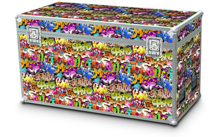Imagenes de Adam Hall Hardware Imageboard 7 GRAFFITI Tablero de abedul con motivo de Grafiti 7 mm
