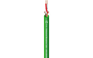 Adam Hall Cables 7114 GRN Cable de Micro 2 x 0,31 mm² verde