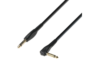 Adam Hall Cables K3 IPR 0300 P Cable de Instrumento de Jack 6,3 mm mono a Jack 6,3 mm mono acoda