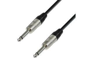 Adam Hall Cables K4 IPP 0450 Cable de Instrumento REAN de Jack 6,3 mm mono a Jack 6,3 mm mono 4,