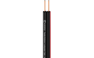 Adam Hall Cables KLS 225 FLB Cable de altavoz flexible, de hilos finos, 2 × 2,5 mm² negro